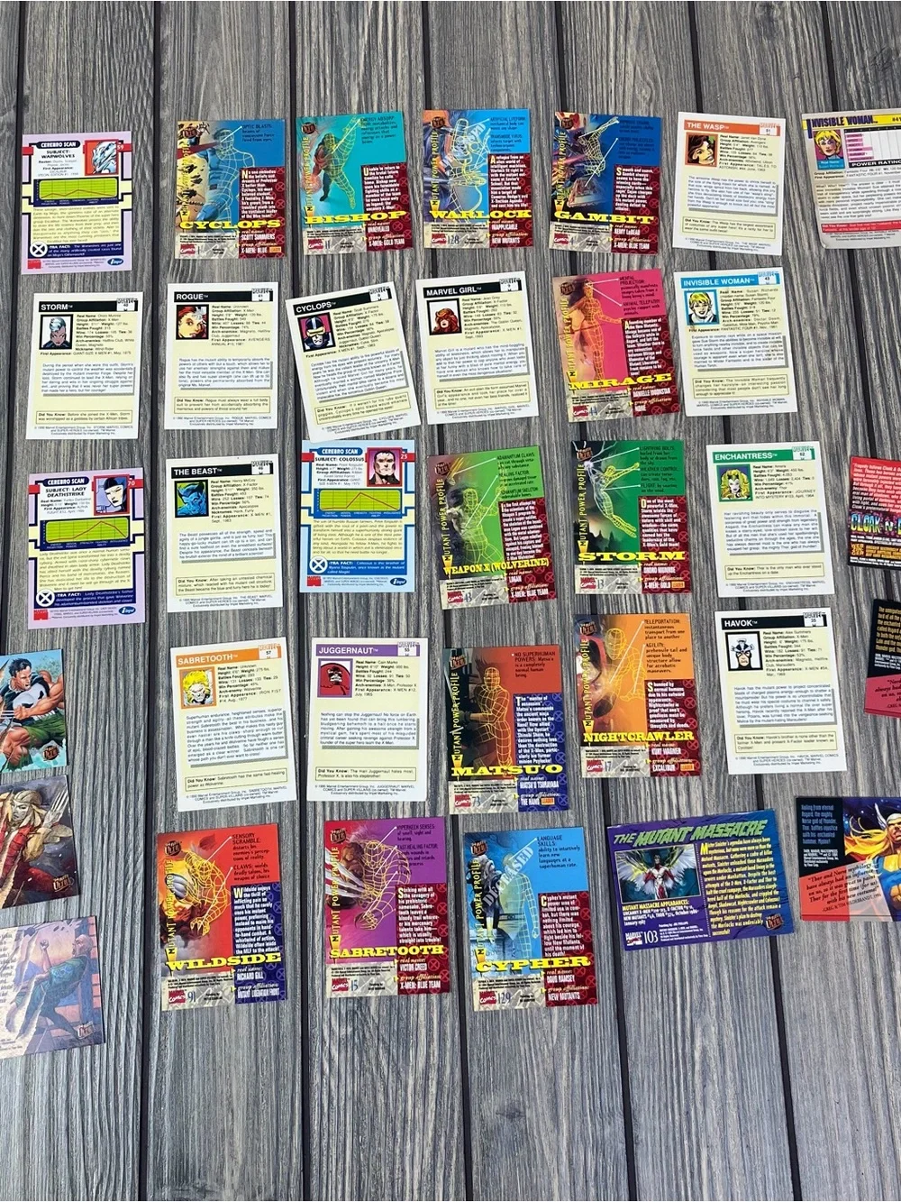 Super Hero and Villain Trading Cards